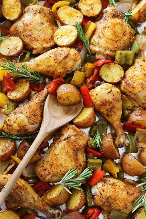 rosemary-roasted-chicken-with-bell-peppers-and image