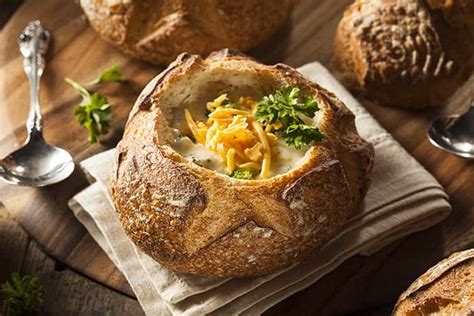 classic-broccoli-cheddar-soup-in-bread-bowls-31-daily image