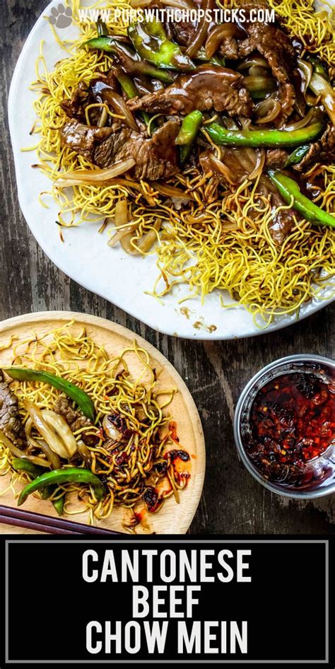 crispy-cantonese-beef-chow-mein-pups-with-chopsticks image