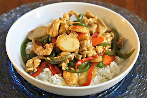 the-best-thai-basil-chicken-stir-fry-southern-kissed image