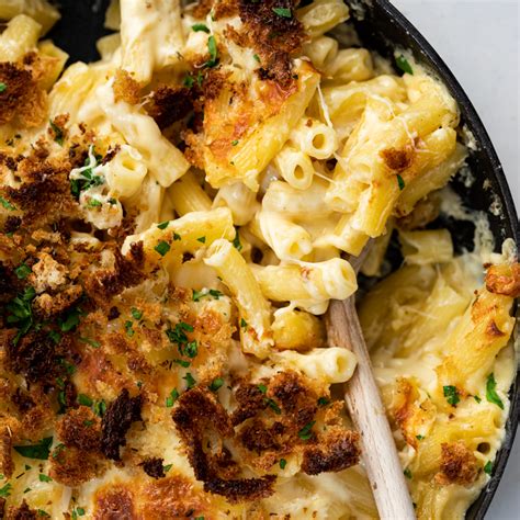 four-cheese-baked-mac-and-cheese-simply-delicious image