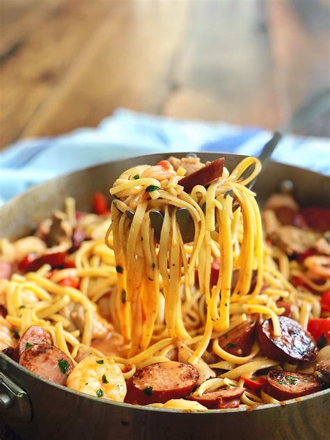 one-pot-cajun-jambalaya-pasta-barefeet-in-the image
