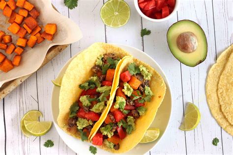 vegan-roasted-pumpkin-tacos-with-black-beans-by image