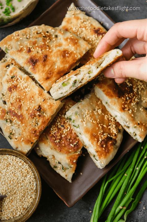 scallion-bing-or-chinese-flat-bread-羌饼-the-foodie image
