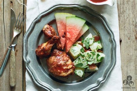 grilled-chicken-with-raspberry-chipotle-glaze image