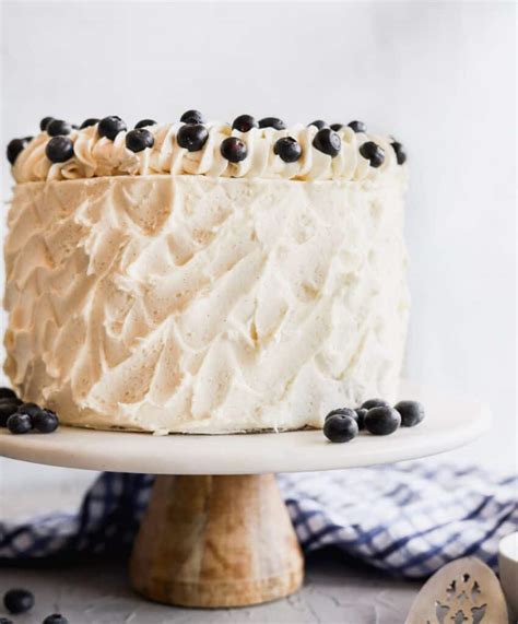 blueberry-jam-and-cream-cake-stephanies-sweet image