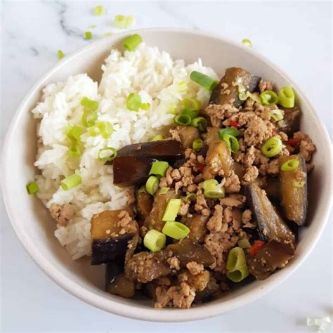 easy-ground-pork-and-eggplant-skillet-hint-of-healthy image