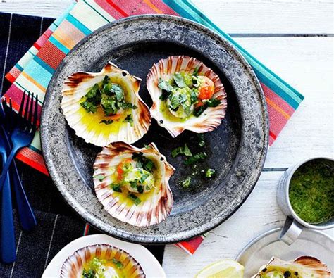grilled-scallops-in-the-shell-recipe-gourmet-traveller image