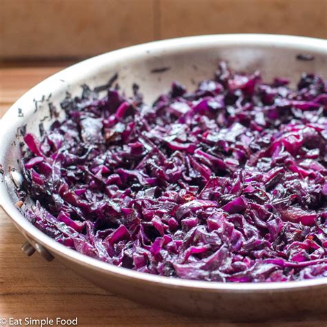simple-sauted-red-cabbage-recipe-eat-simple-food image