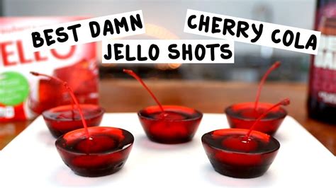 best-damn-cherry-cola-jello-shots-tipsy-bartender image
