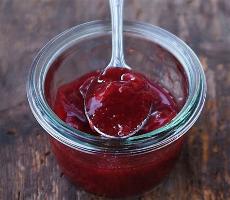 stewed-plum-compote-vegan-one-green-planet image