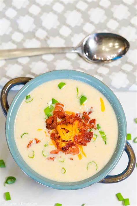 crockpot-cauliflower-soup-recipe-creamy-slow-cooker image
