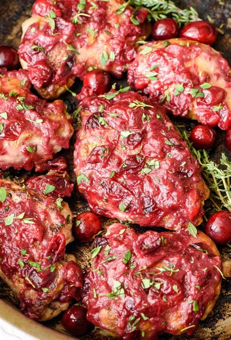 cranberry-chicken-30-minute-one-pan-recipe-well image