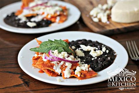 how-to-make-mexican-chilaquiles-chilaquiles-rojos image