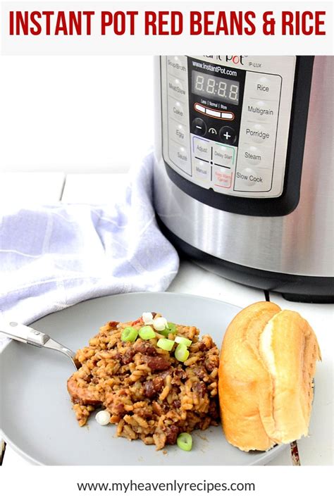 instant-pot-red-beans-and-rice-my-heavenly image