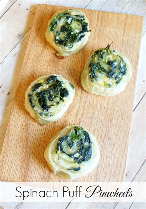 cheesy-spinach-puff-pastry-pinwheels-appetizer image
