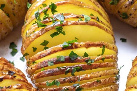 the-perfect-salty-crispy-roasted-hasselback-potatoes image