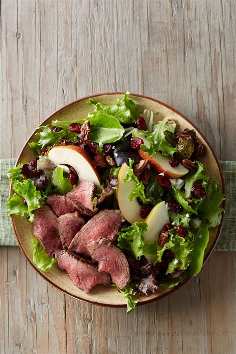 beef-tenderloin-cranberry-and-pear-salad-beef-its image