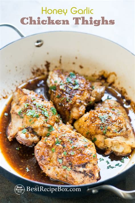 honey-garlic-chicken-thighs-best-recipe-box image