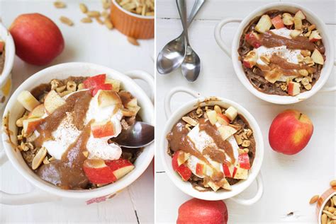 apple-baked-oatmeal-with-healthy-caramel-sauce image
