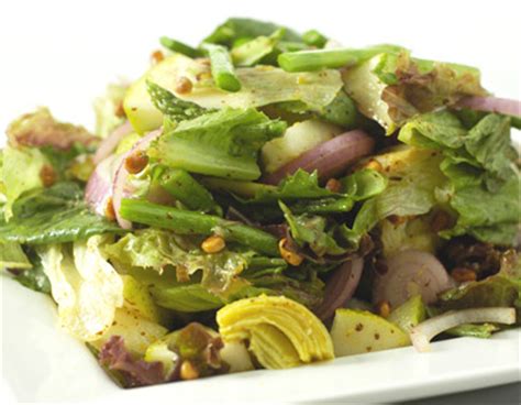 asparagus-and-pear-salad-in-honey-mustard-dressing image