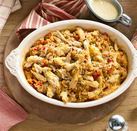 chicken-and-stuffing-bake-better-homes-gardens image