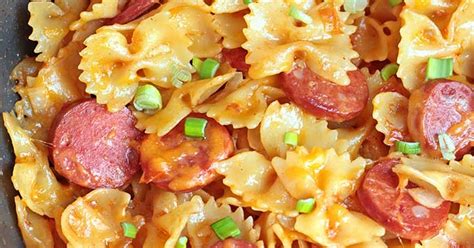 10-best-kielbasa-peppers-and-onions-pasta image