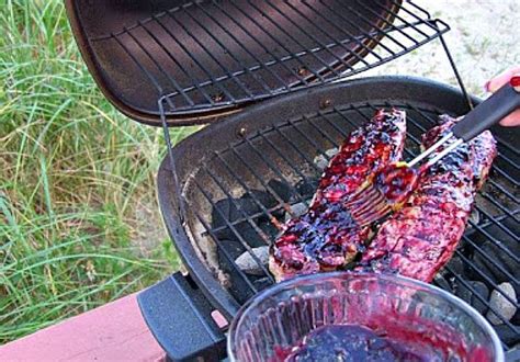 grilled-pork-tenderloin-with-blueberry-barbecue-sauce image