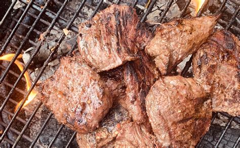 ostrich-steaks-with-spicy-marinade-and-citrus-sauce image