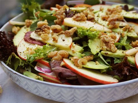 sattvic-salad-avocado-apple-and-walnut-salad-resipe image