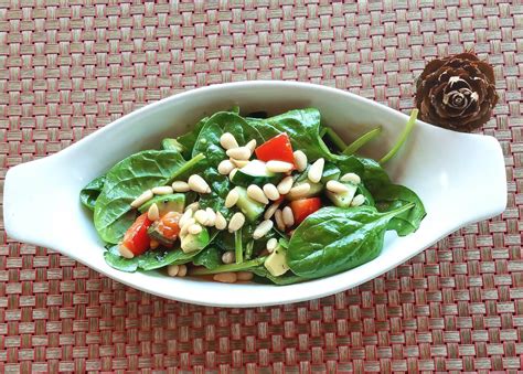 green-salad-with-pine-nuts-international-buddhist image