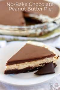 easy-no-bake-chocolate-peanut-butter-pie-low-carb image