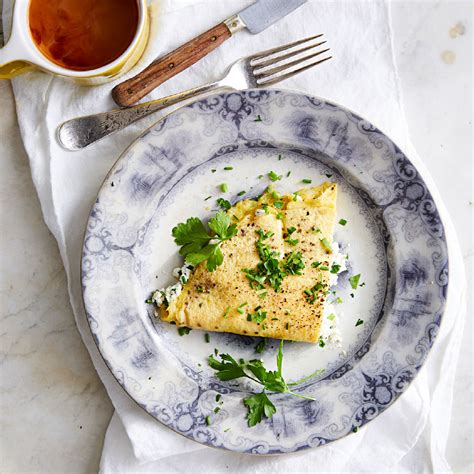 goat-cheese-fresh-herb-omelet-recipe-eatingwell image