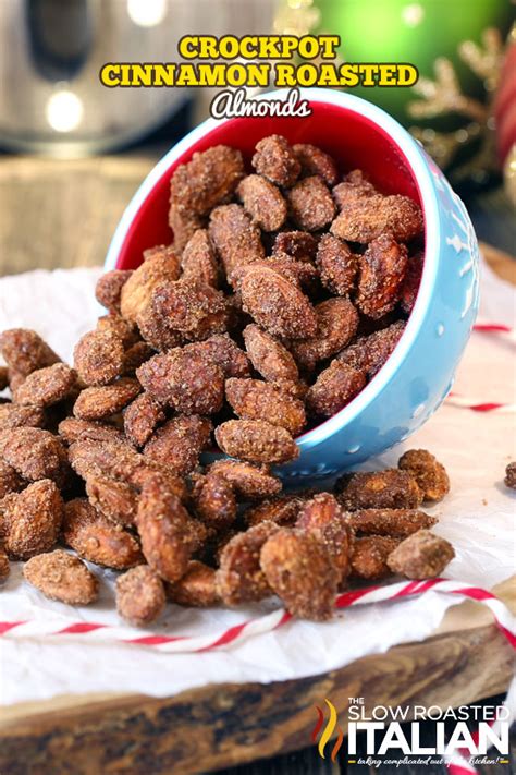 crockpot-cinnamon-roasted-almonds image