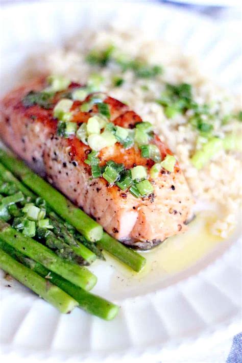 seared-salmon-with-scallion-butter image