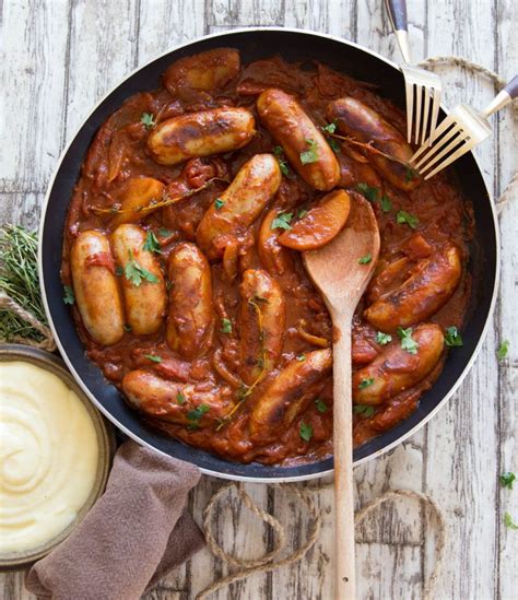 the-best-devilled-sausages-recipe-dont-go-bacon-my image