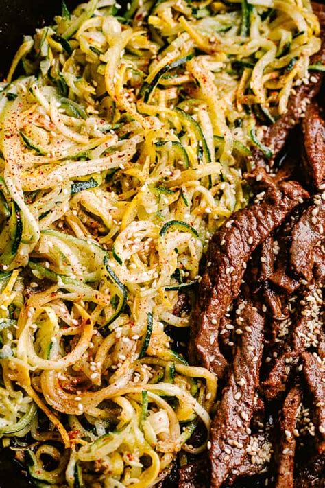 easy-flank-steak-and-zucchini-noodles-easy image