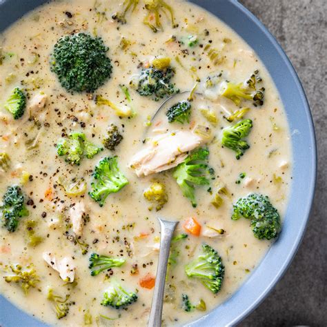 easy-healthy-chicken-broccoli-soup-simply-delicious image