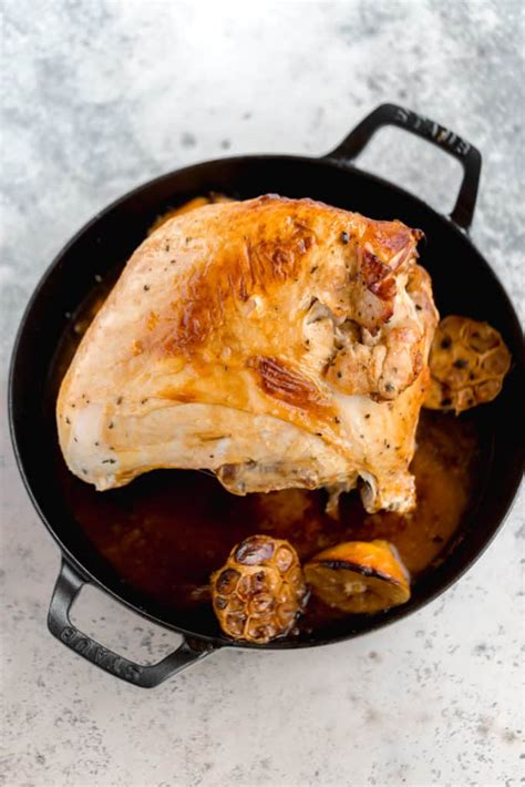 roasted-turkey-breast-with-white-wine-gravy-well image