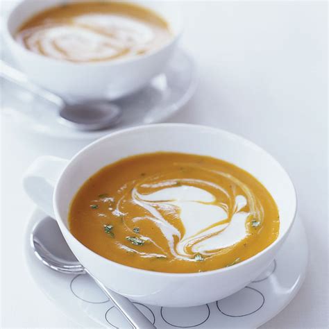 gingered-carrot-soup-with-crme-frache image