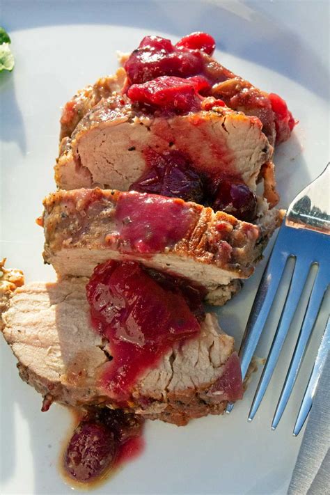pork-tenderloin-with-cranberry-sauce-the-mountain image