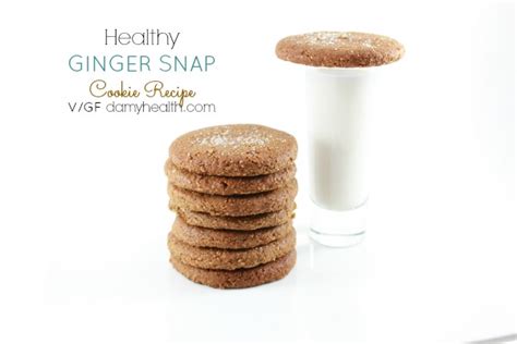 healthy-ginger-snap-cookie-recipe-vegan image