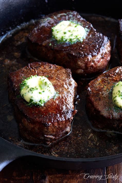 filet-mignon-steak-with-garlic-herb-butter-craving-tasty image