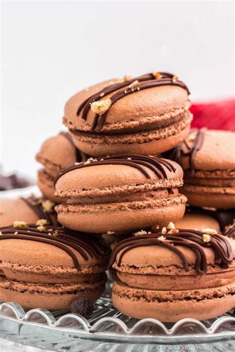 chocolate-macarons-step-by-step-recipe-little-sunny-kitchen image