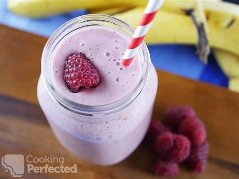 raspberry-banana-smoothie-cooking-perfected image