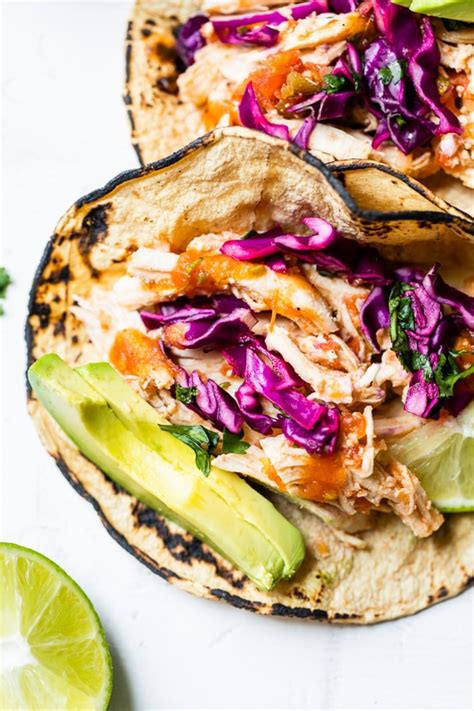 slow-cooker-chicken-tacos image