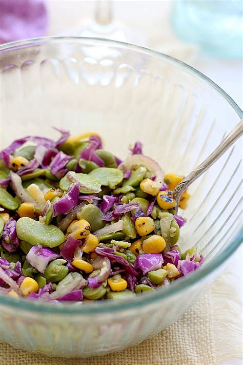 fava-bean-salad-with-honey-vinaigrette-dressing image