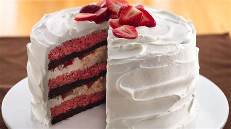 cream-filled-strawberry-brownie-cake image