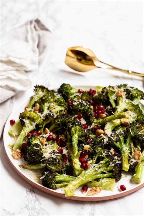 roasted-parmesan-broccoli-with-pomegranates-and image