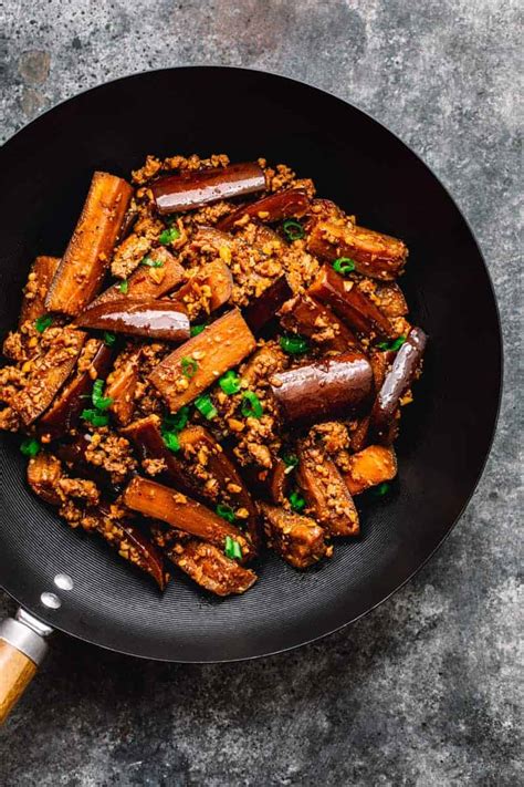 chinese-eggplant-with-minced-pork-posh-journal image